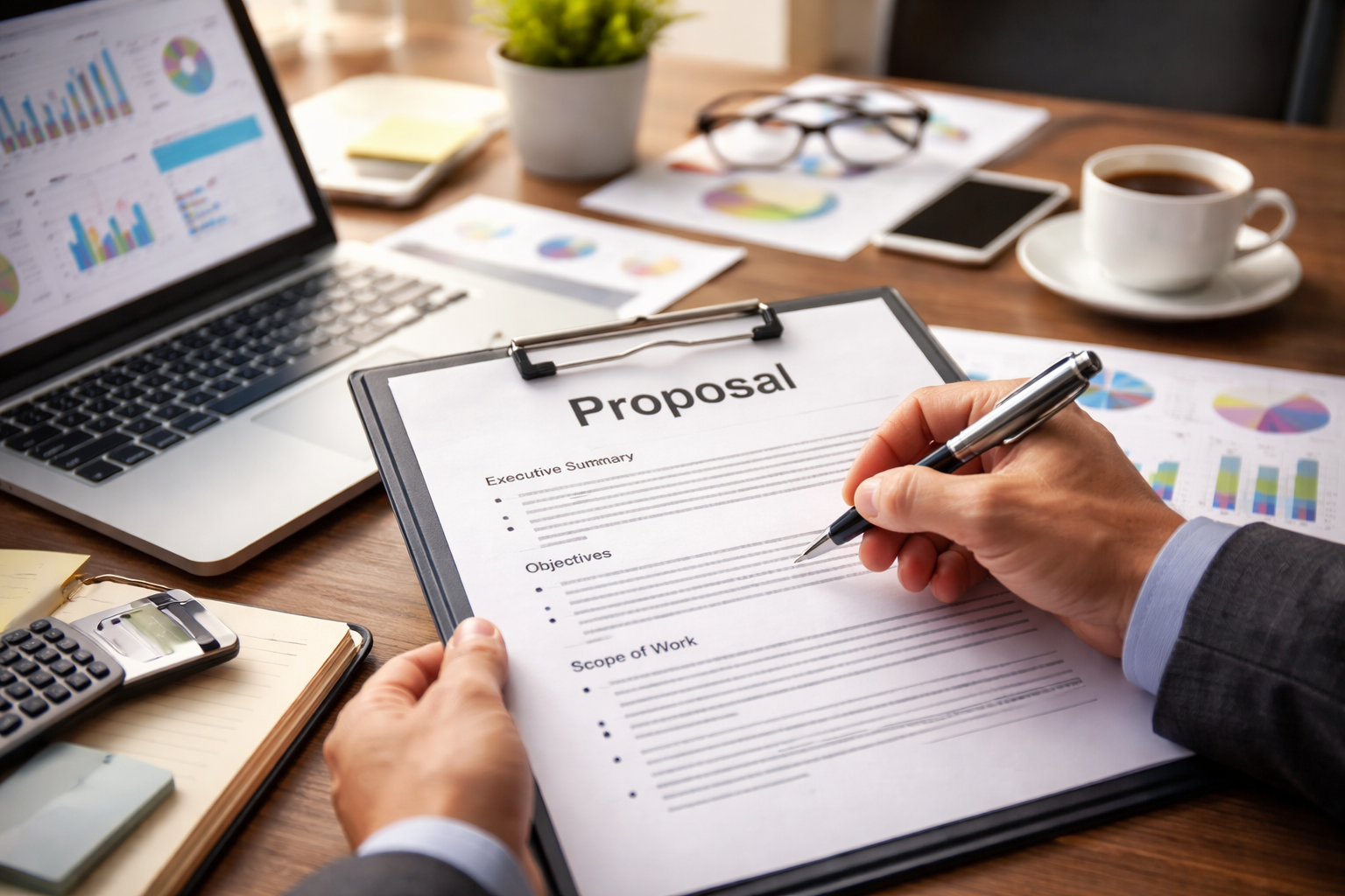 Proposal writing services for business, RFP, and grant submissions